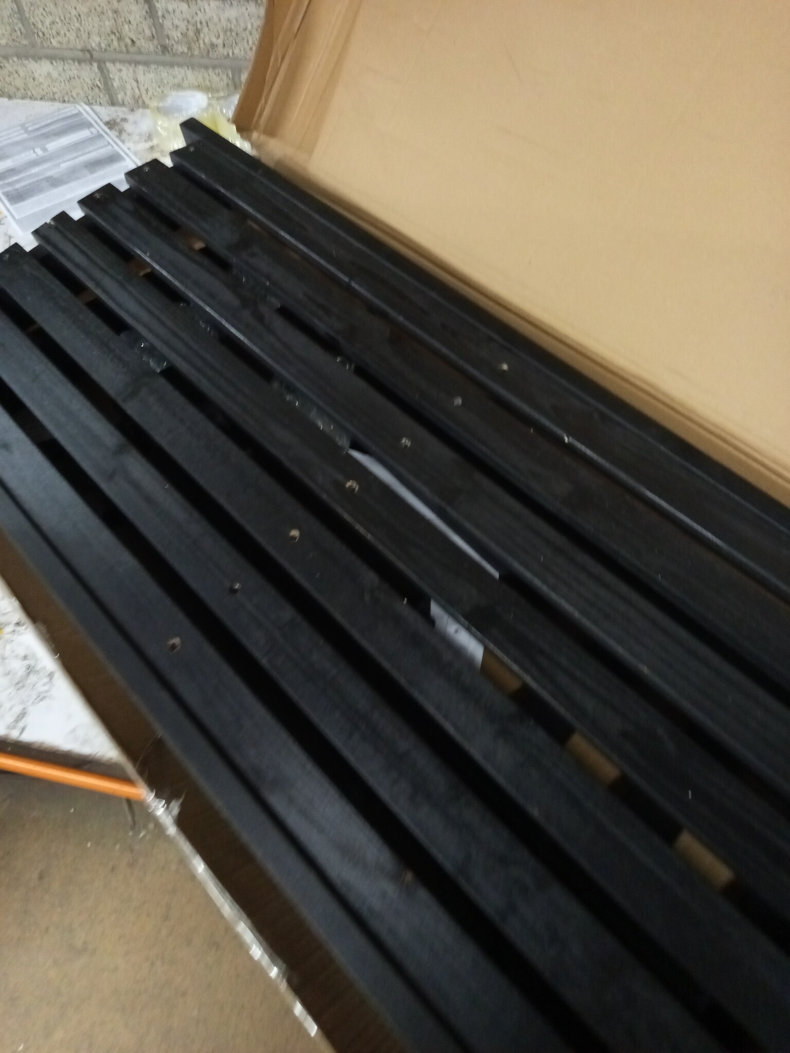 vidaXL Tuinschommelbank | Massief Vurenhout Zwart | -55%