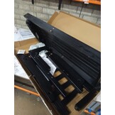 vidaXL Tuinschommelbank | Massief Vurenhout Zwart | -55%