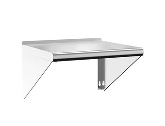 vidaXL Wandschap RVS - 50x45x31 cm - 64% korting!