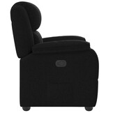 vidaXL Fauteuil Verstelbaar Stof Zwart - 55% Korting