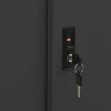 vidaXL Kantoorkast Staal Antraciet - 90x40x90 cm - 35% Korting!