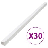 vidaXL Kabelgoot 100x60mm (30m) PVC - 60% Korting!
