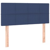 vidaXL Hoofdbord Stof Blauw - 90x5x78/88 cm | 41% Korting!