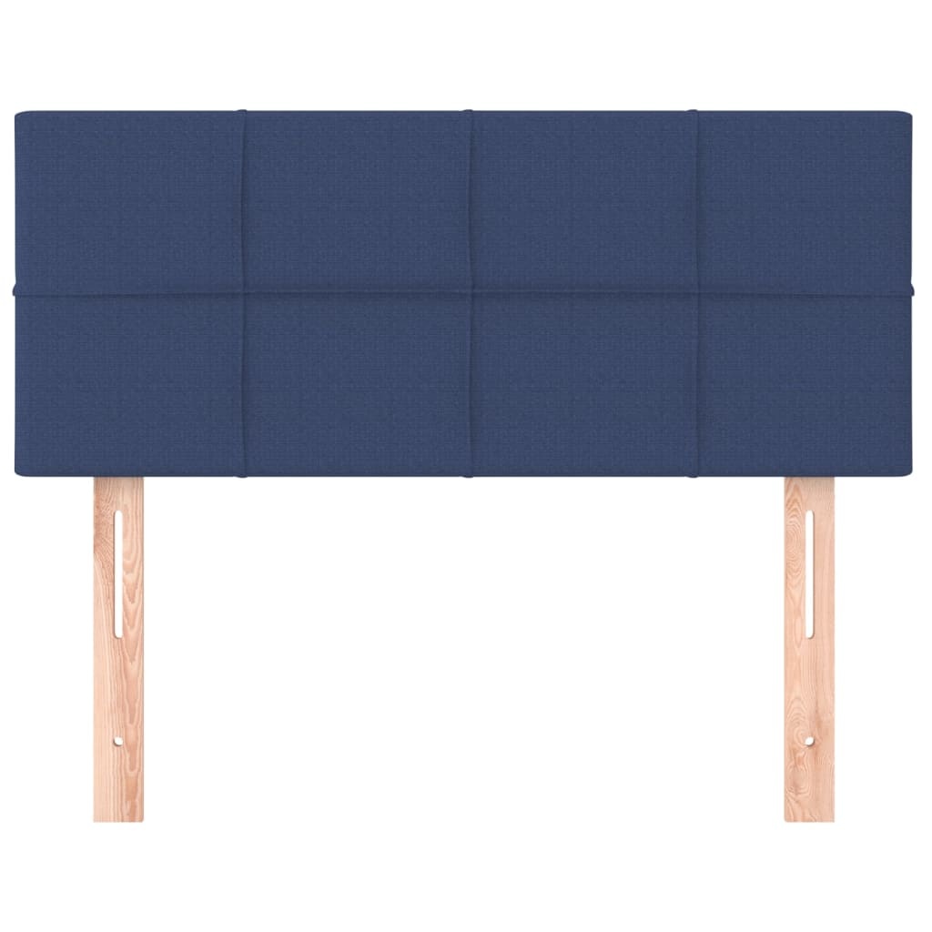 vidaXL Hoofdbord Stof Blauw - 90x5x78/88 cm | 41% Korting!