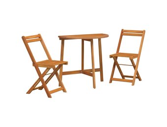 vidaXL Bistroset Acaciahout - 35% Korting - Bruin