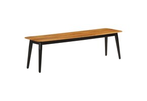 VidaXL Bankje 160cm Massief Mangohout & IJzer - 55% Korting!
