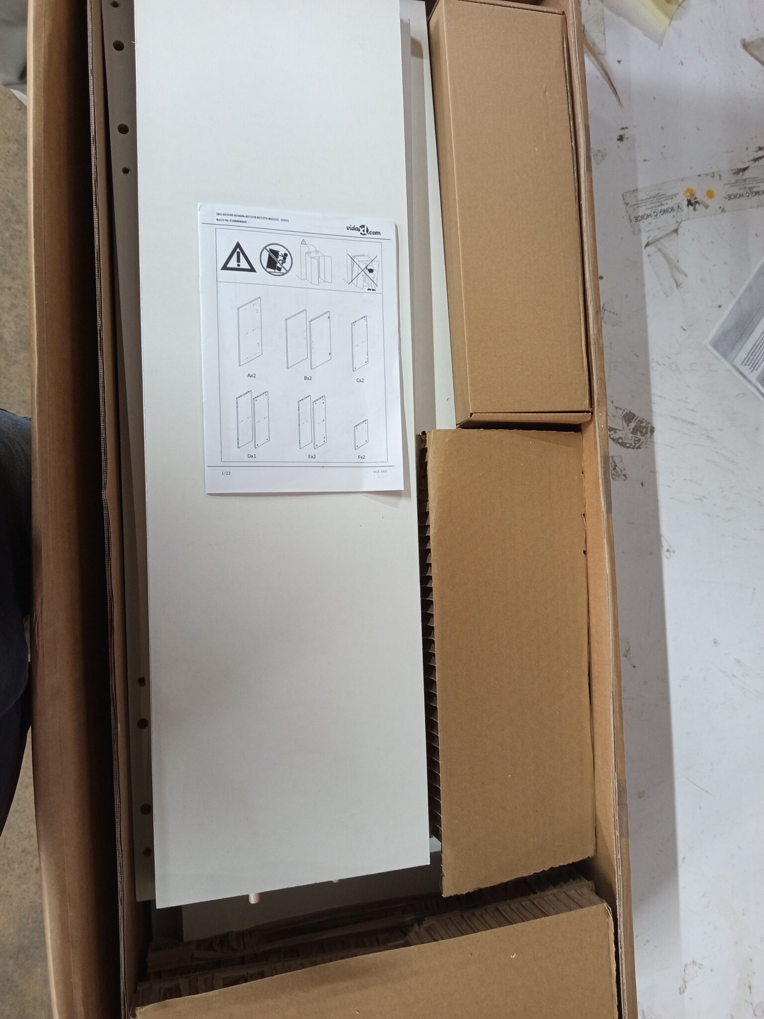 vidaXL Aquariumstandaard 81x36x73 cm Wit - 55% Korting!