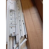 vidaXL Metalen Bedframe Wit 140x200 cm - 55% Korting!