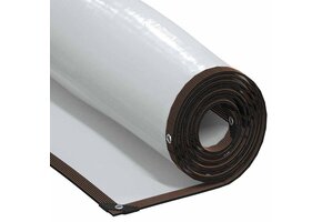 vidaXL Doorzichtig zeildoek 6x8m - 55% Korting