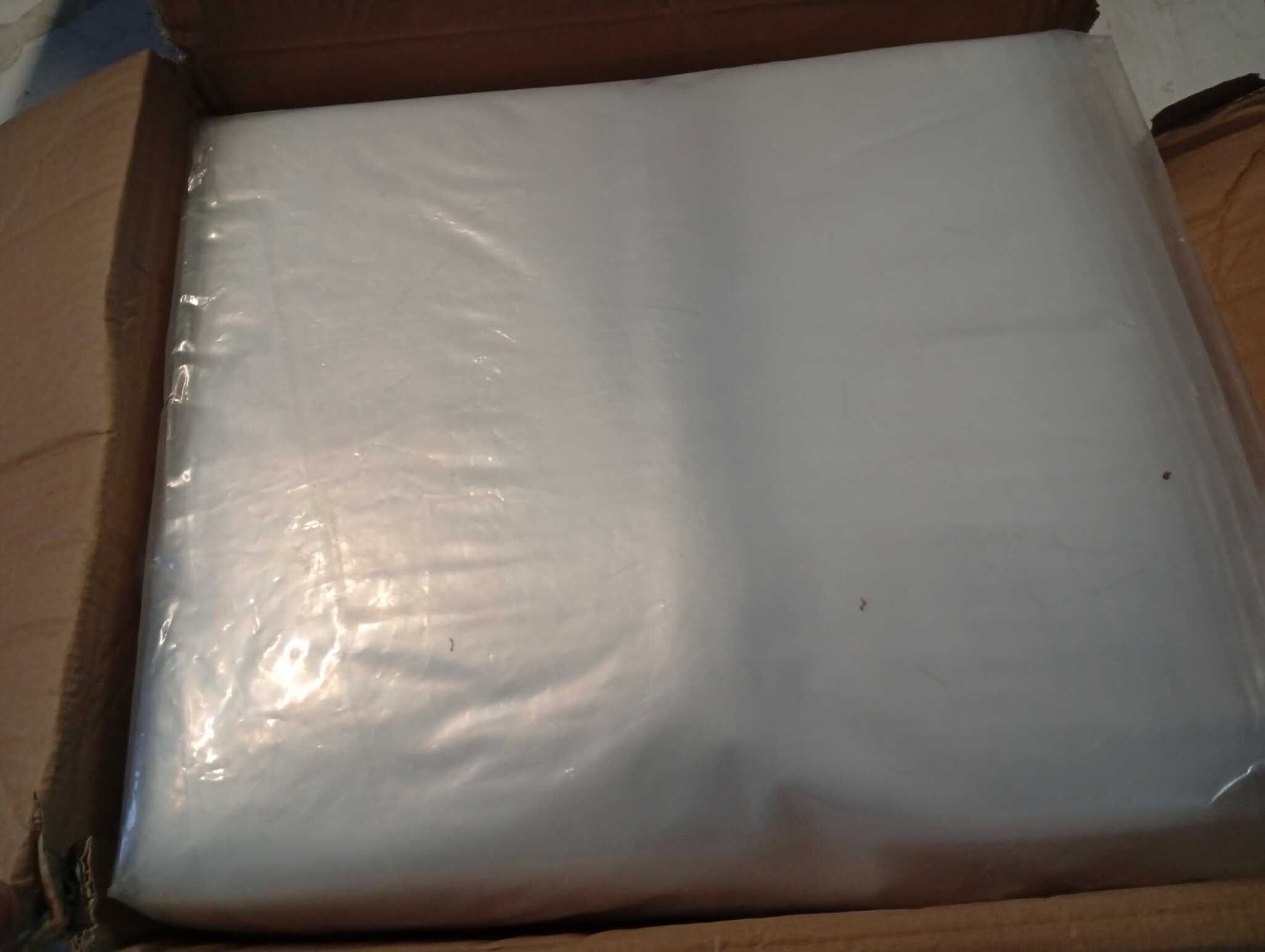 vidaXL Doorzichtig zeildoek 6x8m - 55% Korting