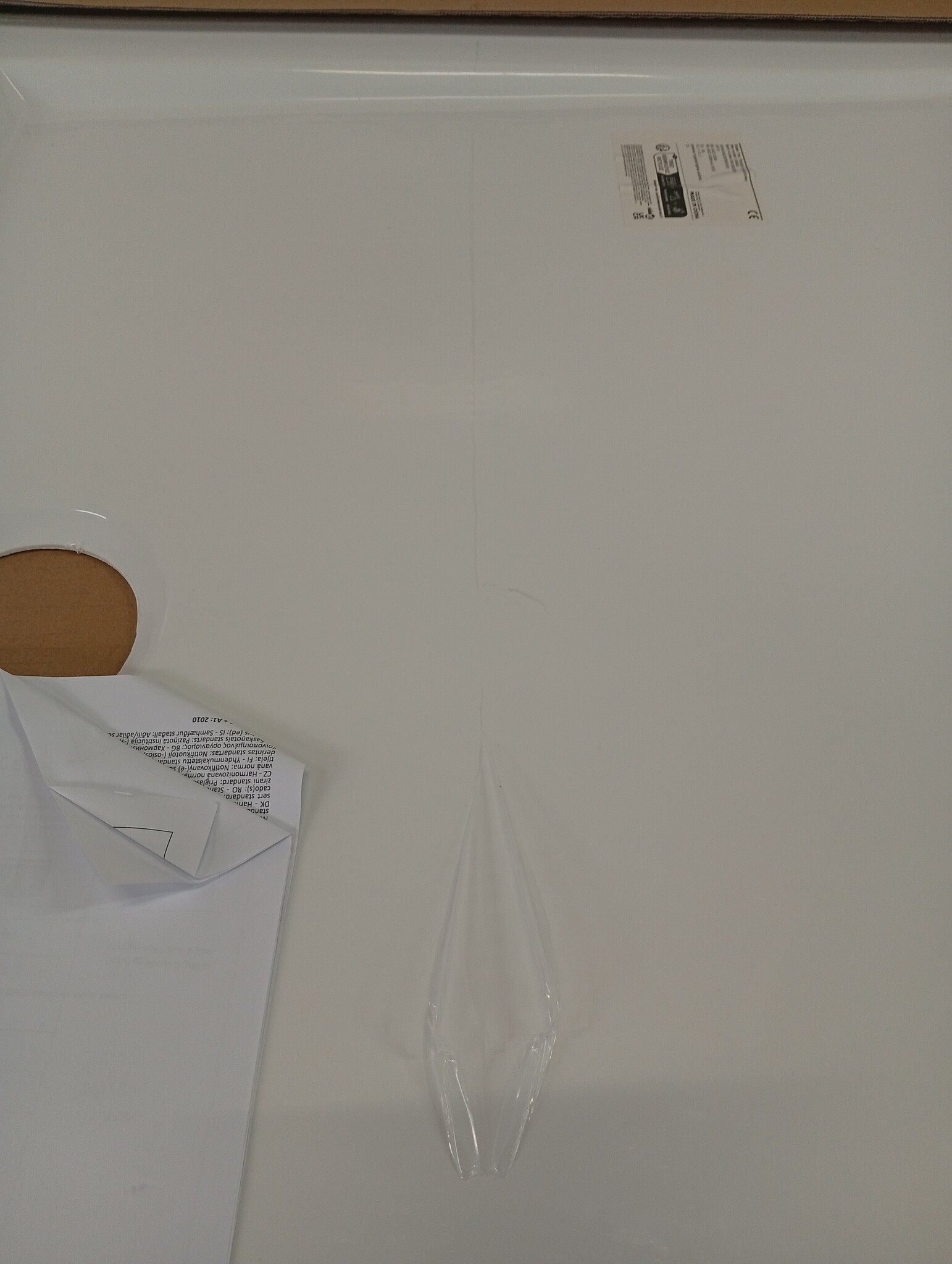 vidaXL Douchebak Rechthoekig 70x90 cm ABS - 55% Korting