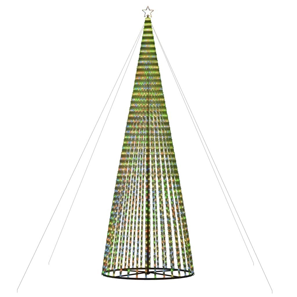 vidaXL Kerstboom LED Kleurrijk 500 cm (35% Korting!)