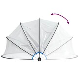 vidaXL Zwembadoverkapping rond (467x234 cm) - 79% Korting