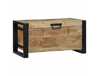 VidaXL Opbergkisten Massief Mangohout Bruin - 60% Korting