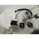 Flexibele Wand Keukenkraan Zwart - 55% Korting