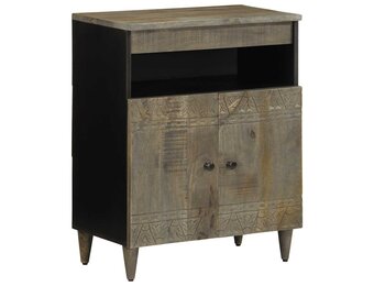 vidaXL Dressoir Massief Mangohout - 60x33x75 cm - 35% Korting