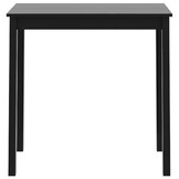vidaXL Bartafel Zwart - 35% Korting | 115x55x107 cm