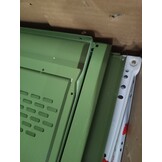 vidaXL Hoge Kast Olijfgroen - 68x39x103,5 cm | 55% Korting!