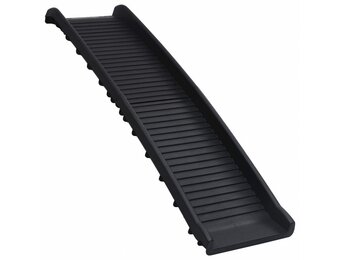 vidaXL Hondenhelling Inklapbaar - Zwart - 30% Korting!