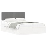 vidaXL Bedframe Lichtgrijs 90x190 cm - 35% Korting!