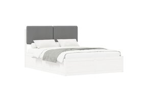 vidaXL Bedframe Lichtgrijs 90x190 cm - 35% Korting!