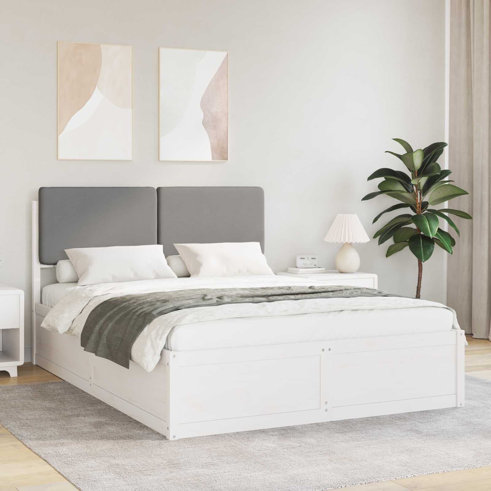 vidaXL Bedframe Lichtgrijs 90x190 cm - 35% Korting!