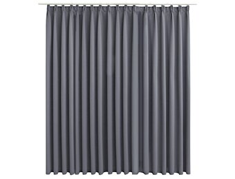 vidaXL Gordijn Verduisterend 290x245 cm Grijs - 35% Korting!