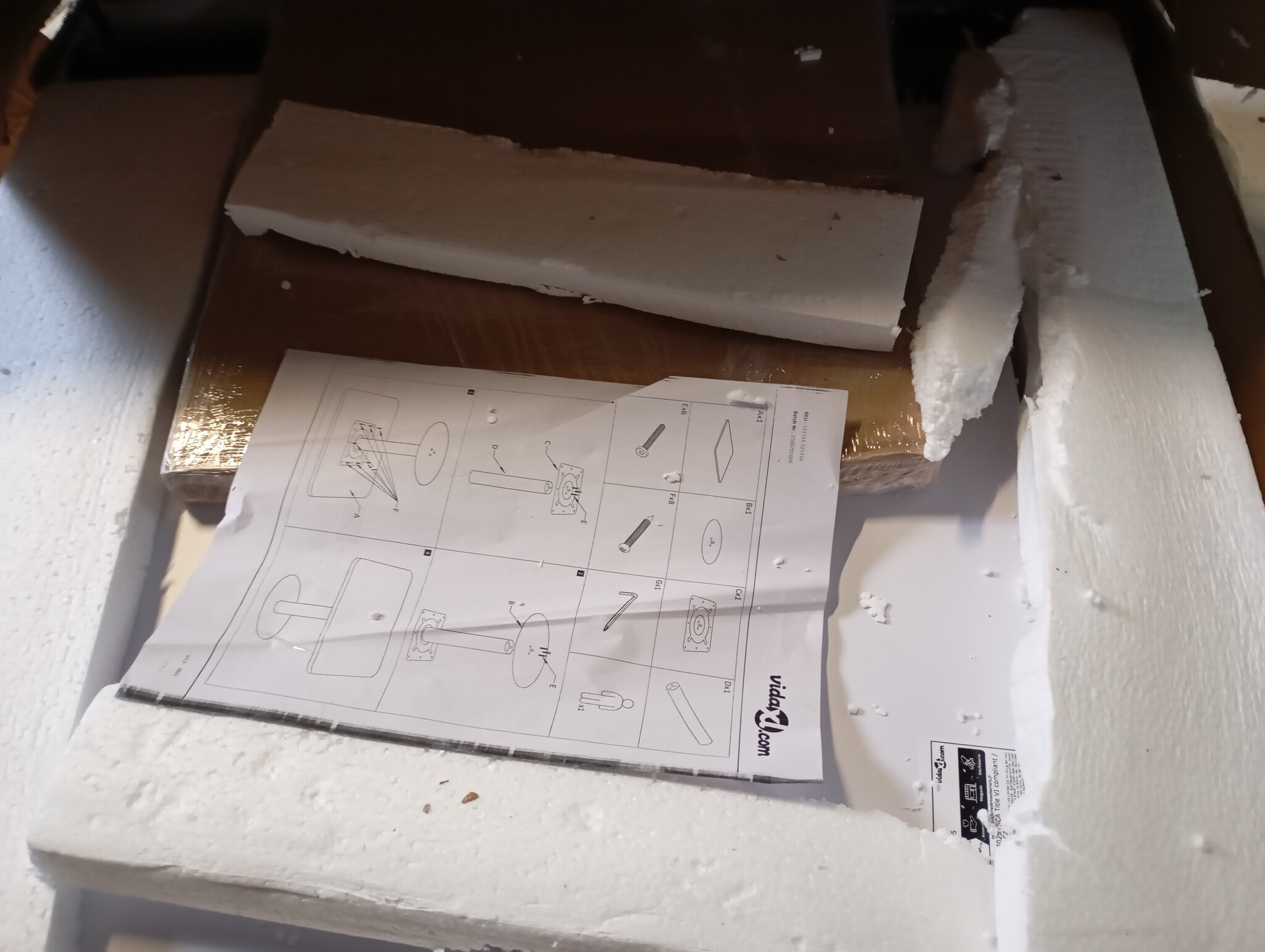 vidaXL Bistrotafel 50x50cm Lichtbruin - 55% Korting!