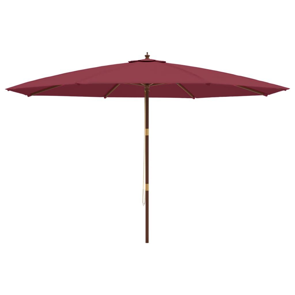 vidaXL Parasol Bordeauxrood 400x273cm - Nu met 47% korting!