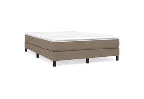 vidaXL Bedframe Taupe 140x200cm - Nu met 35% korting!