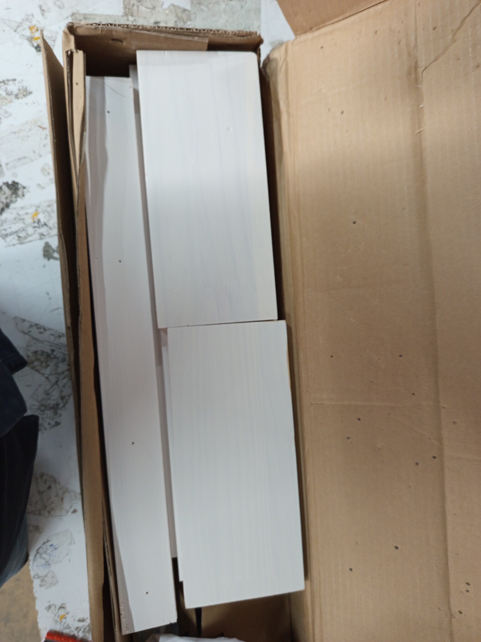 vidaXL Hoofdbord Grenenhout Wit 159,5x3x80,5 cm - 55% Korting!