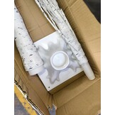 Kunstboom Berk - 150 cm - 120 LED - Wit - 67% Korting!