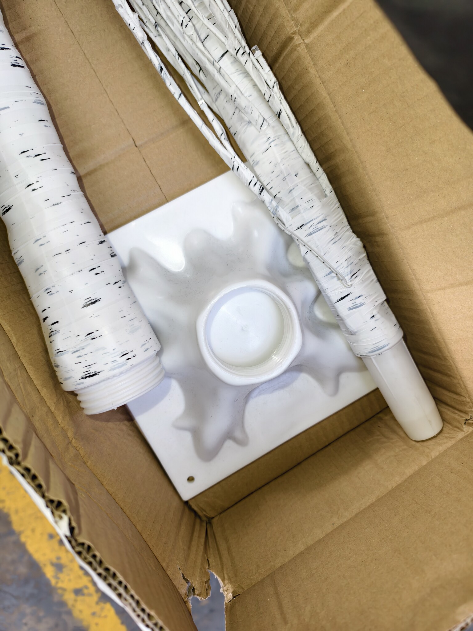 Kunstboom Berk - 150 cm - 120 LED - Wit - 67% Korting!