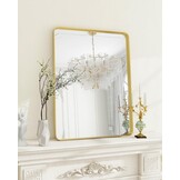 Koonmi Wandspiegel Goud - 75x55cm - 35% Korting!