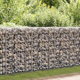 VidaXL Gabion Mand 200x50x100cm Gegalvaniseerd Staal - 35% Korting!