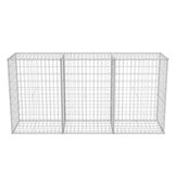 VidaXL Gabion Mand 200x50x100cm Gegalvaniseerd Staal - 35% Korting!