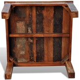 vidaXL Salontafel Vierkant Gerecycled Hout - 55% Korting!