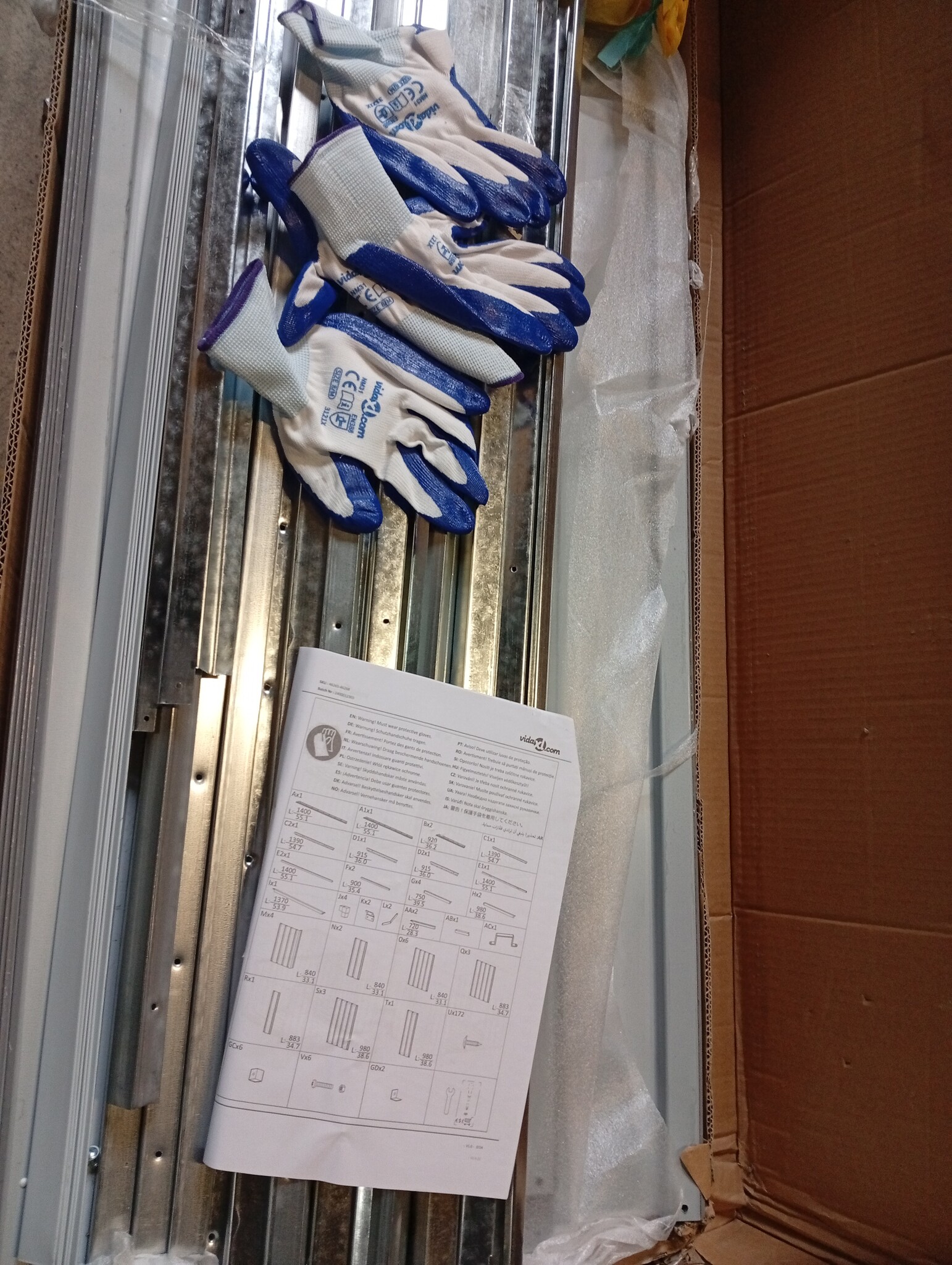 vidaXL Tuinbox Grijs - 149x99x93 cm | 55% Korting