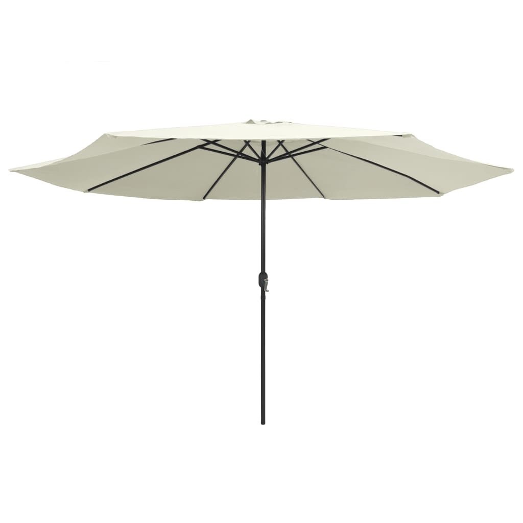 vidaXL Parasol Zandwit 390 cm - 53% Korting!