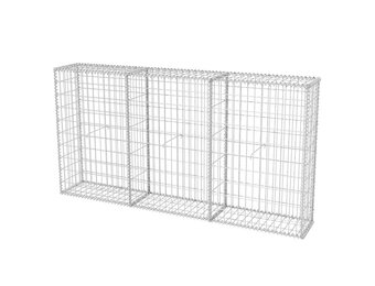 vidaXL Gabion mand 200x30x100 cm gegalvaniseerd staal - 59% Korting!