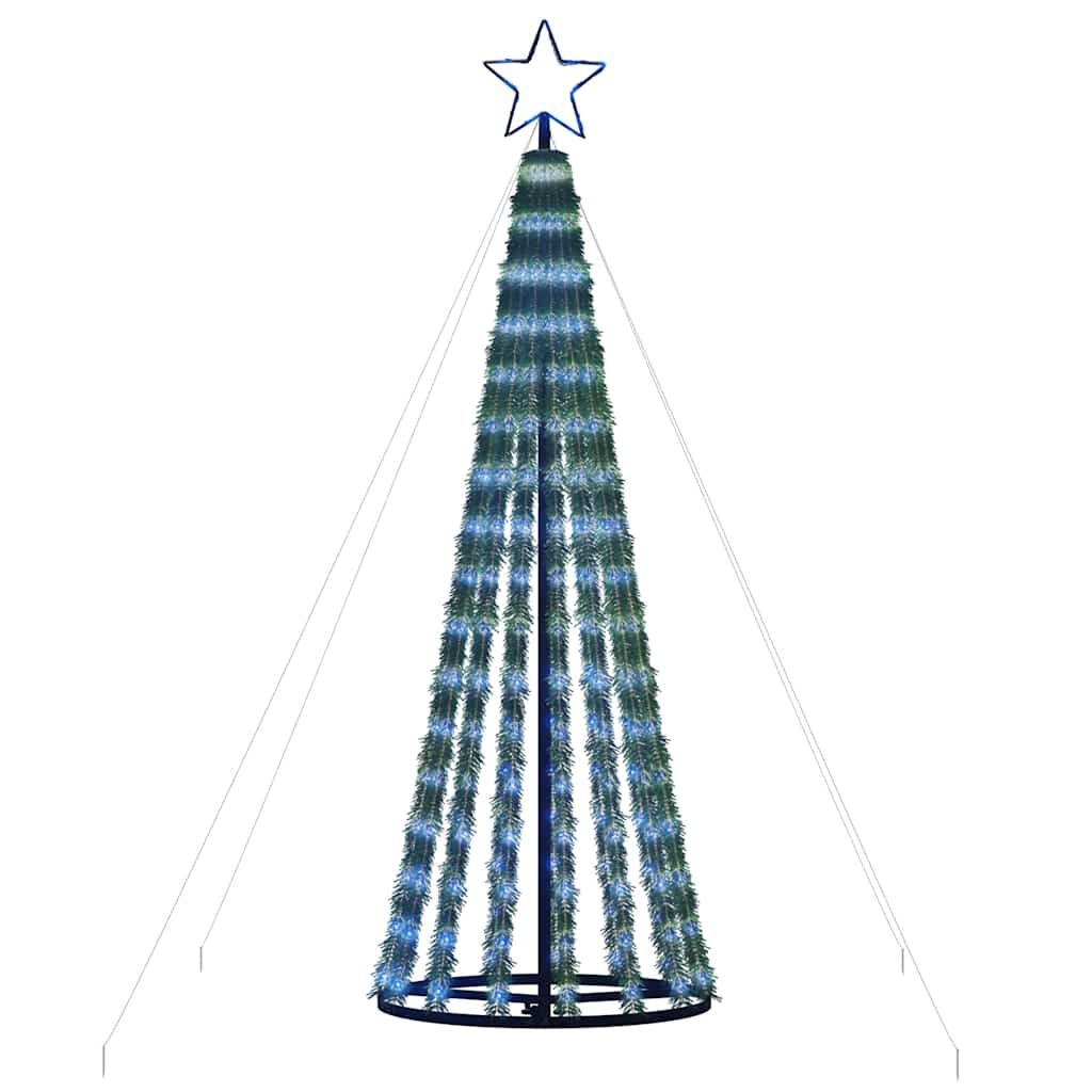 vidaXL LED-kerstboom 180 cm blauw - 47% korting
