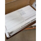 vidaXL Tuinbox Vurenhout Wit - 55% Korting!