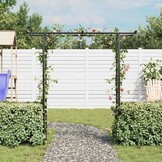 vidaXL Tuinboog Zwart | 55% Korting | Ideaal voor Klimplanten