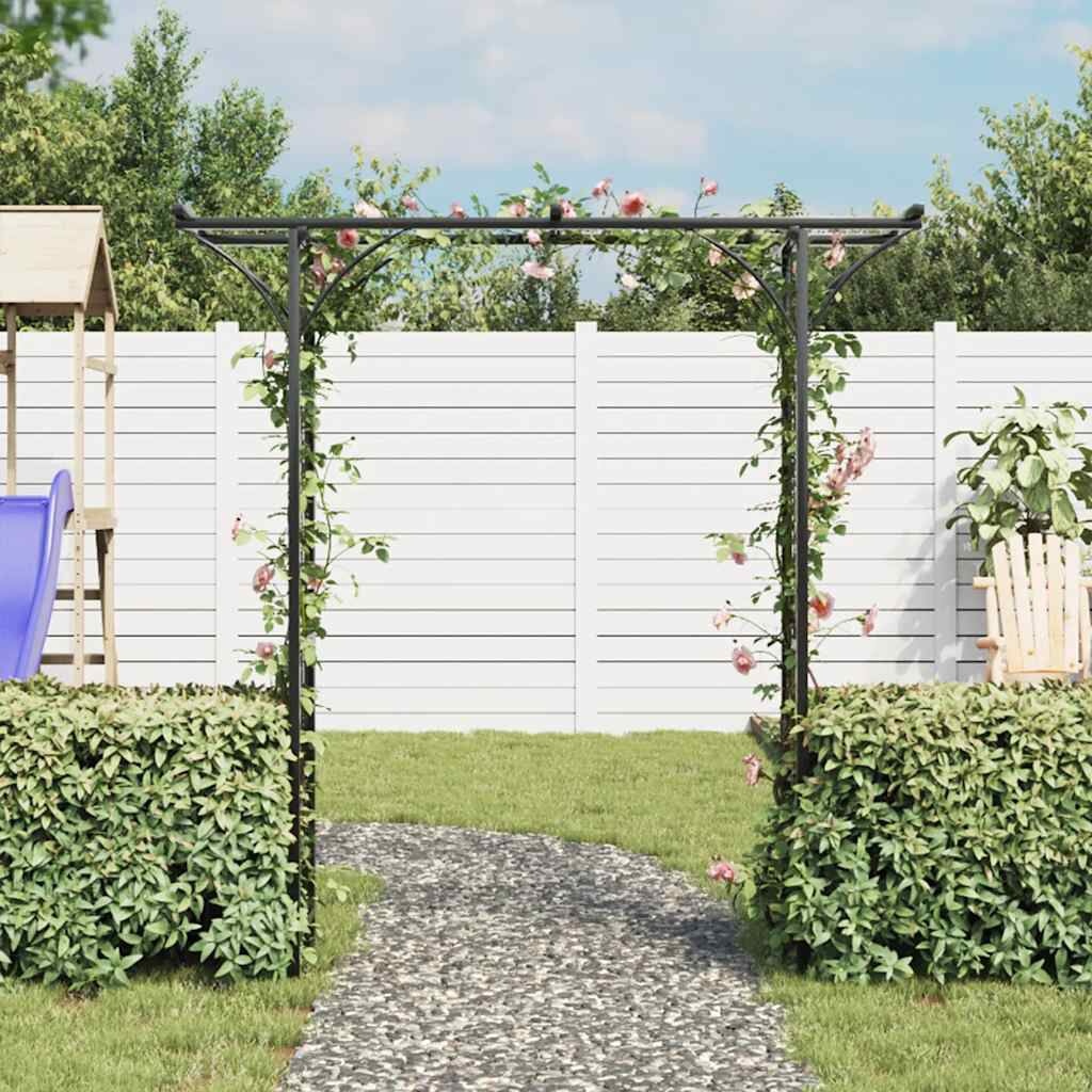 vidaXL Tuinboog Zwart | 55% Korting | Ideaal voor Klimplanten