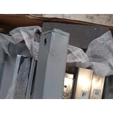 vidaXL Tuinbox 129x67x65 cm grijs