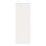 vidaXL Plissé rolgordijn 70x200cm Wit - 42% Korting!