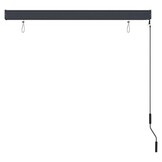 VidaXL Rolgordijn Buiten 140x250cm Antraciet - 35% Korting!