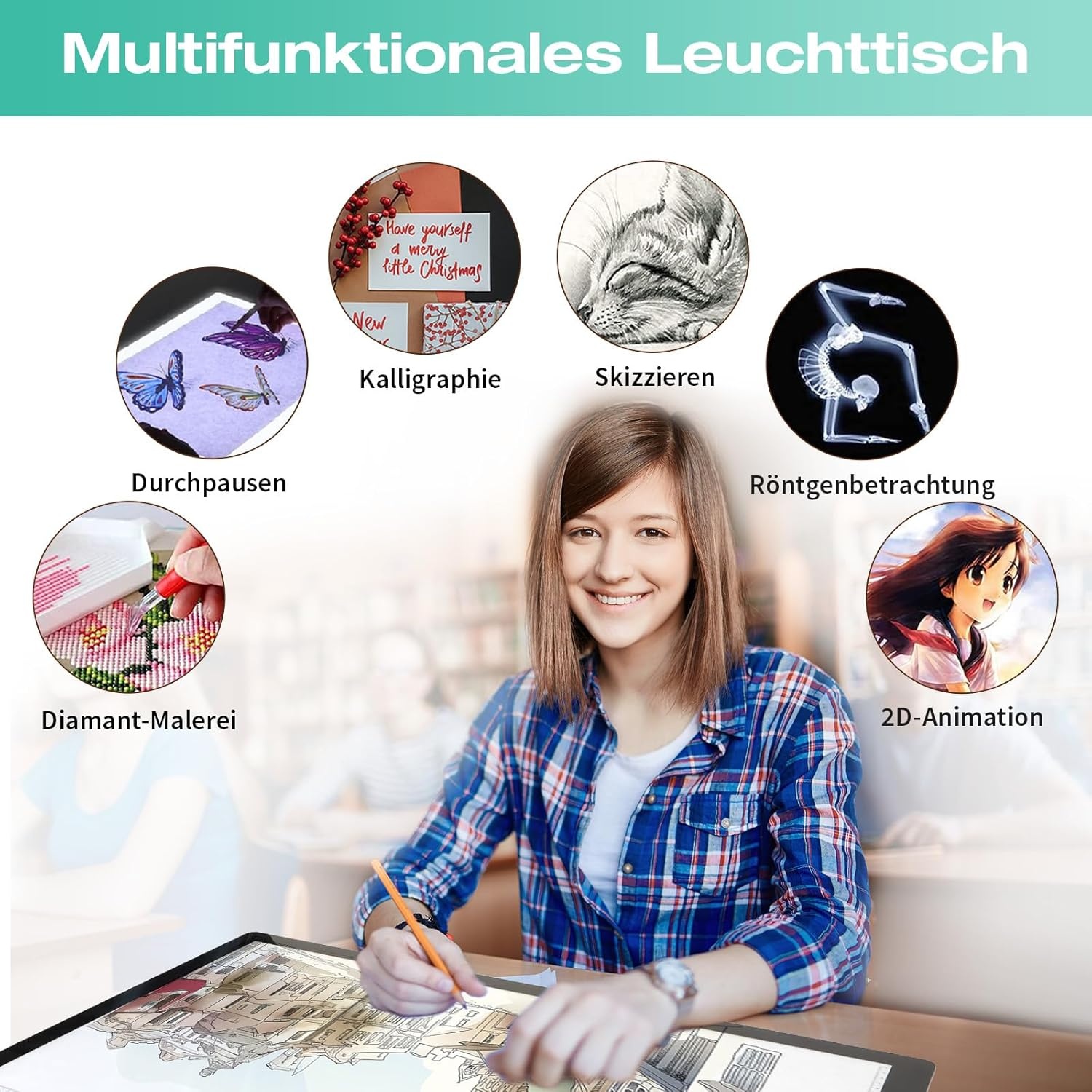 A2 Oplaadbare Lichttafel - 60% Korting!