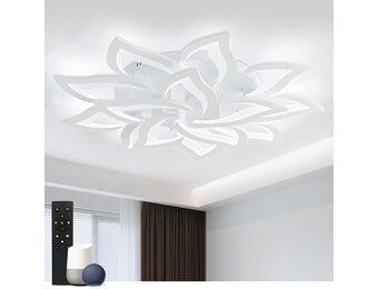 Smart LED Plafondlamp Dimbaar met Afstandsbediening – Ø100cm | 30% Korting