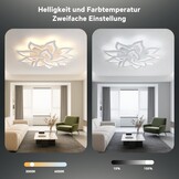 Smart LED Plafondlamp Dimbaar met Afstandsbediening – Ø100cm | 30% Korting